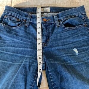 J Crew Toothpick jeans